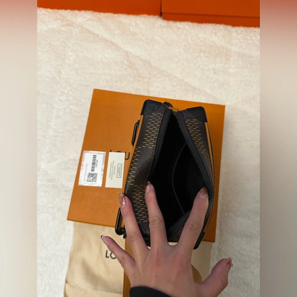 Louis Vuitton X Nigo Giant Damier Ebene Monogram Mini Soft Trunk - Picture 5 of 5